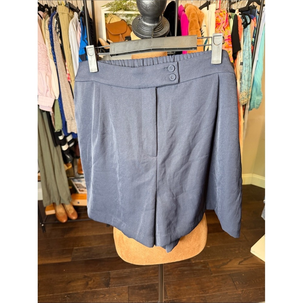 Skies Are Blue Navy High-Rise Tailored Skort XL Business Casual Navy‎ 73877SH